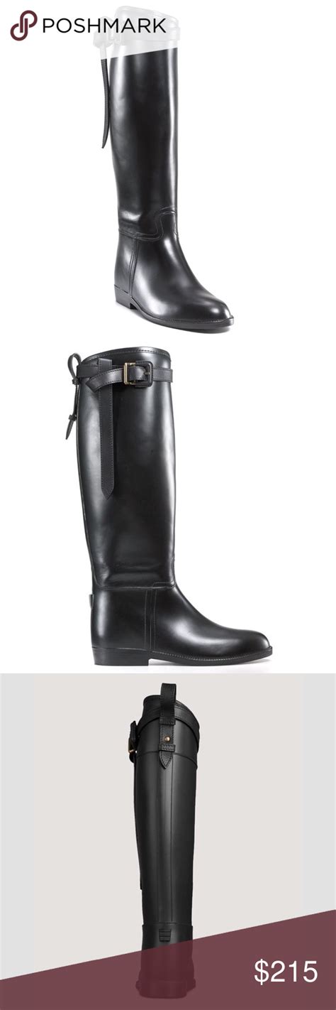 burberry flats outlet|Burberry flat riding rain boots.